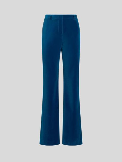 Etro COTTON VELVET TROUSERS