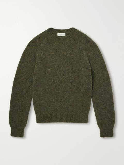 Dries Van Noten Brushed Alpaca-Blend Sweater
