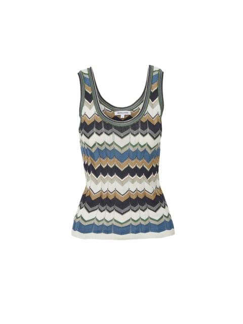 VERONICA BEARD SANDRA KNIT TANK TOP
