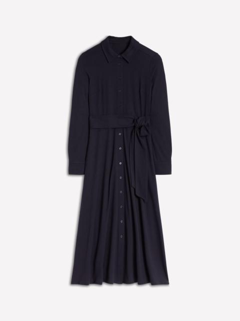 BODEN Marcia Jersey Shirt Dress-Navy