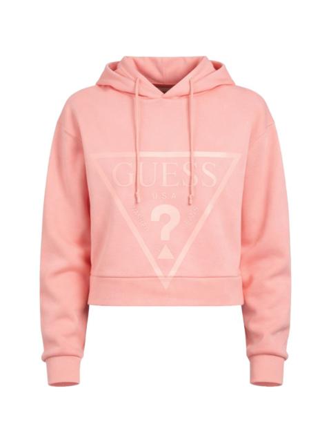 GUESS USA logo-print hoodie