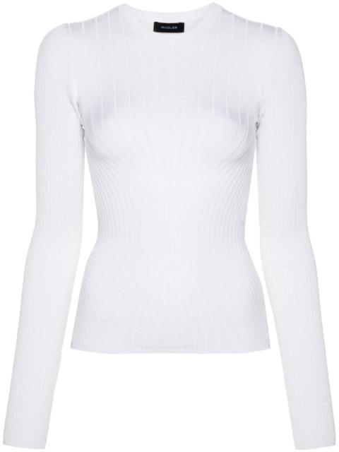 MUGLER knit top