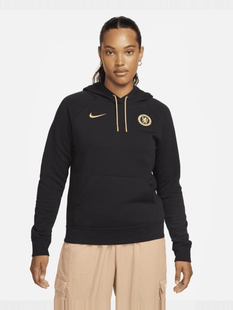 Chelsea FC Essential Nike Women's Fleece Pullover Hoodie