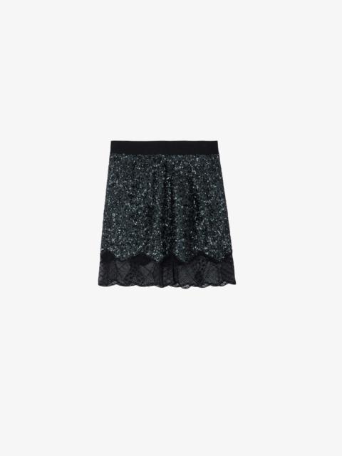 Justicias Sequin Skirt