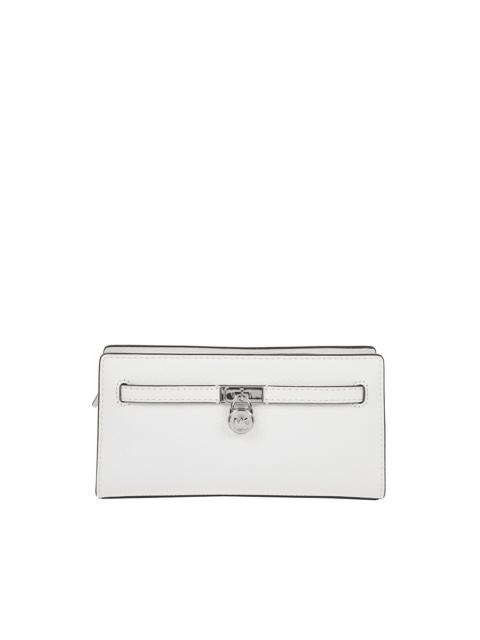MICHAEL KORS small Hamilton Moderne padlock-detail satchel