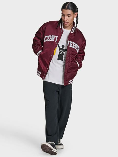 Converse Embroidered Varsity Bomber Jacket