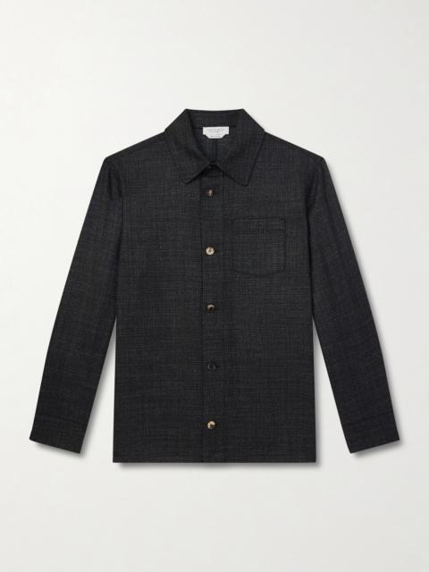 GABRIELA HEARST Drew Wool and Silk-Blend Overshirt