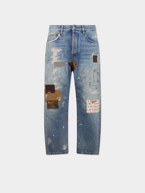 DSQUARED2 MEDIUM WASH KAWAII JEANS