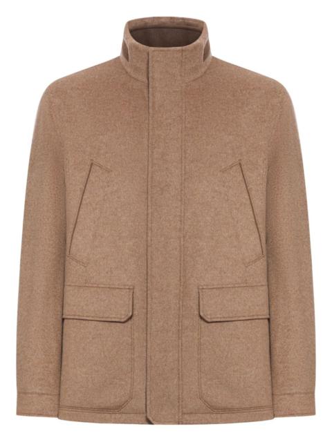 ZEGNA high-neck coat