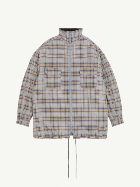 MM6 Maison Margiela Quilted Checked Flannel Jacket