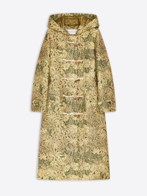 Dries Van Noten JACQUARD DUFFLE COAT