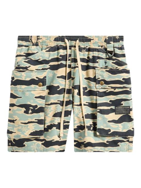 BILLIONAIRE BOYS CLUB camouflage-print cotton shorts