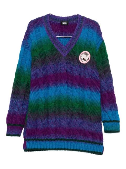 GCDS `Braides` Degrade Sweater