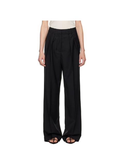 RÓHE Black Tailored Trousers