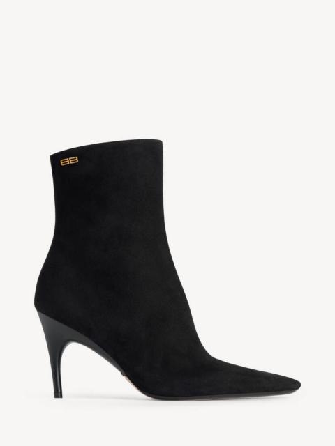 BALENCIAGA Women's Duchesse Bootie in Black