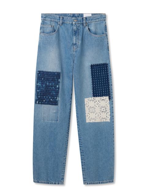 Axel Arigato Patchwork Relaxed Jeans