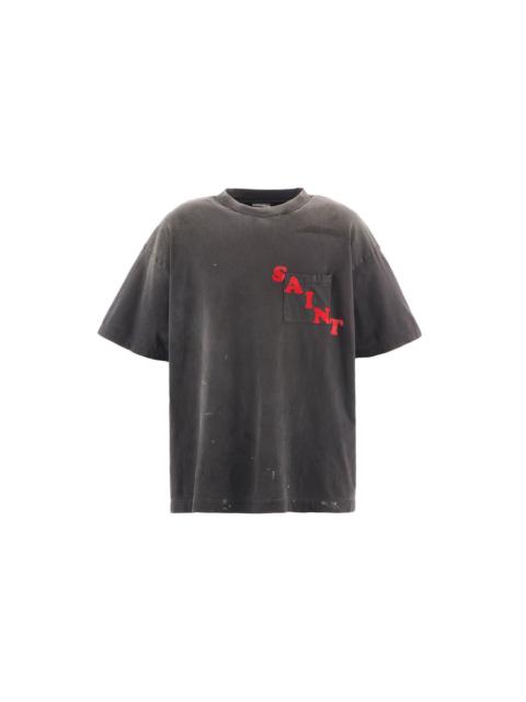 SAINT M×××××× POCKET SHORT SLEEVE TEE (BLACK)
