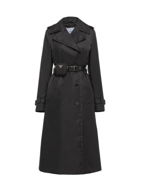 Prada Re-Nylon gabardine trench coat