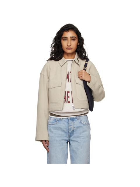 ANINE BING Taupe Christian Jacket