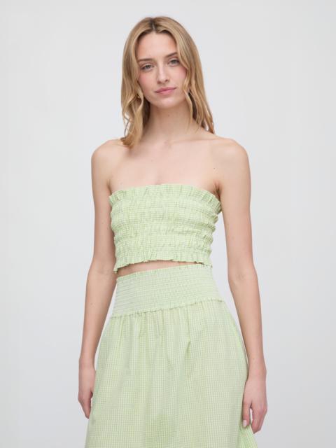 Hill House Home The June Nap Top - Lime Gingham