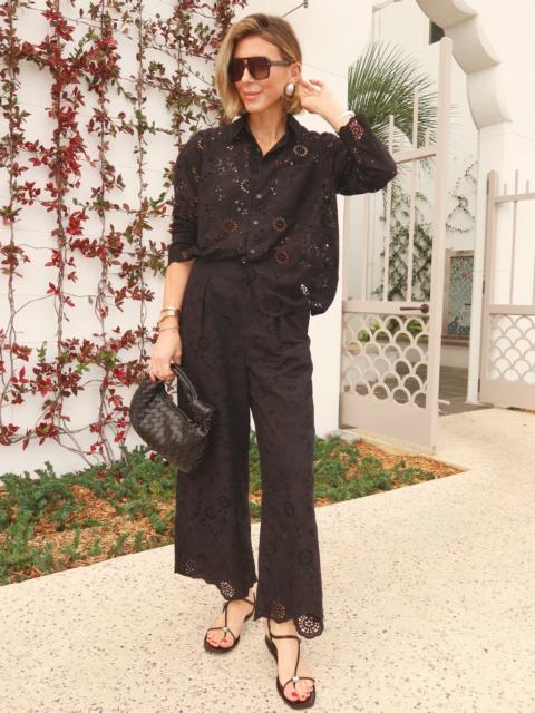 Splendid Splendid x @Cellajaneblog Eyelet Button Down
