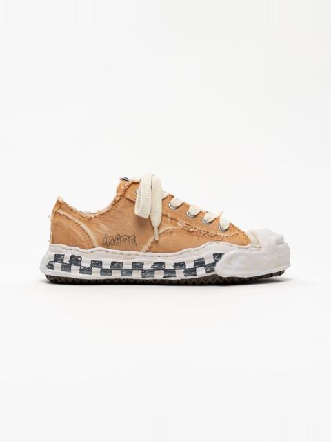 Maison MIHARAYASUHIRO "HANK" OG Graffiti Check Sole Canvas Low-top Sneakers