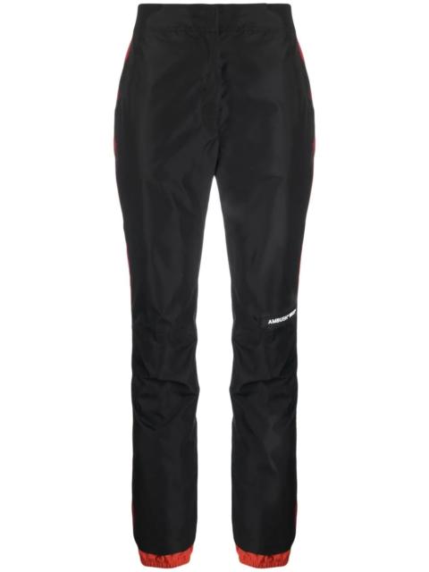Ambush contrast-trim logo-panel trousers