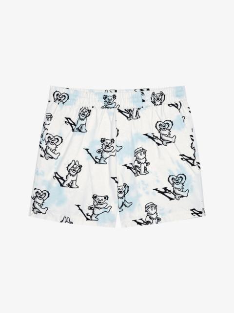 malbon GRATEFUL DEAD SCOOTER ALPHABET SHORT