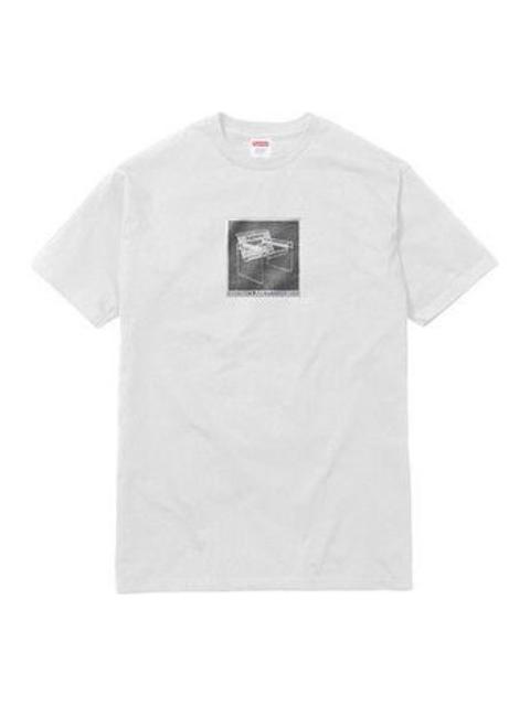 Supreme Supreme SS18 Chair Tee White Short Sleeve Unisex SUP-SS18-0067