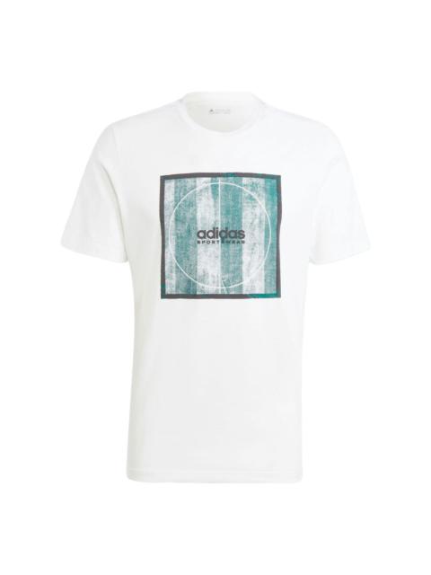 adidas adidas Tiro Box Graphic T-Shirt 'White' II3595
