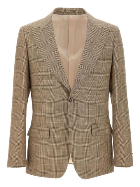 LARDINI houndstooth blazer