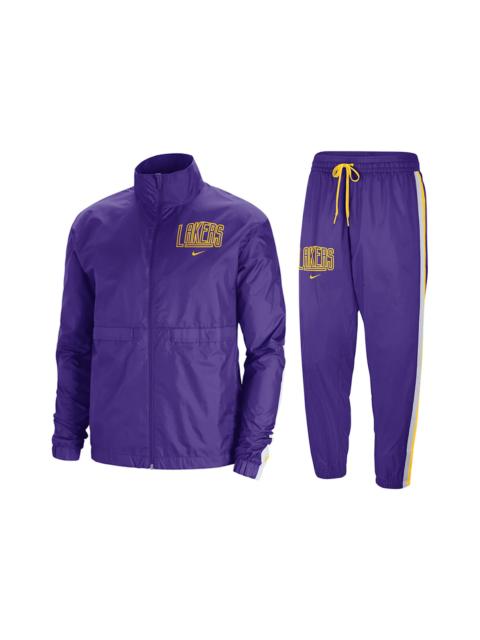 Nike Nike NBA Los Angeles Lakers Courtside Tracksuit Purple/Amarillo/White