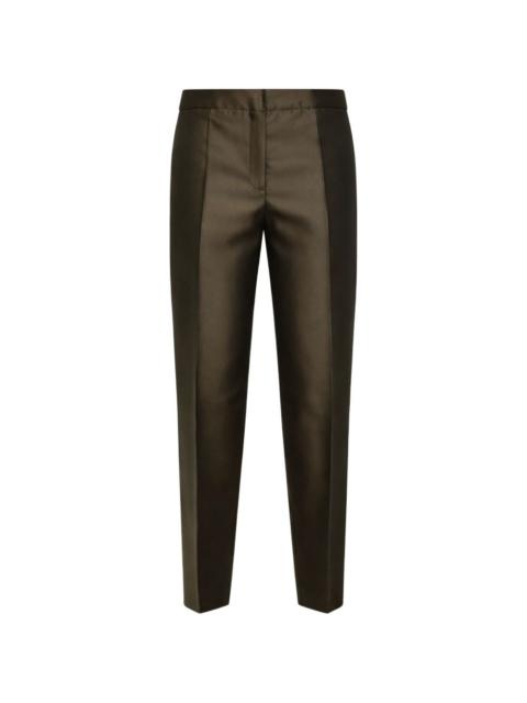 Max Mara pressed carrot trousers