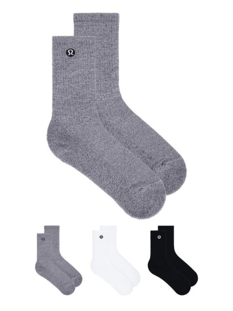 lululemon Daily Essential Socks 3 Pair
