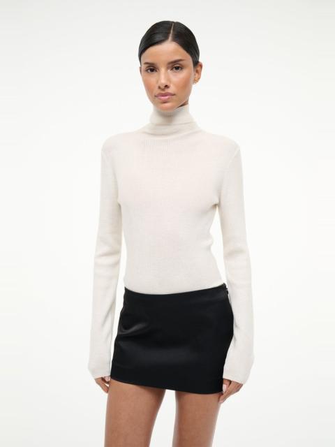 STAUD STAUD TONI SUPERFINECASHMERE SWEATER IVORY