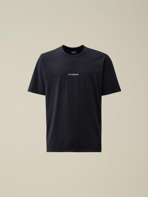C.P. Company 24/1 Jersey Garment Dyed Logo T-shirt