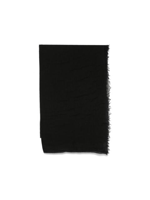 Rick Owens Emily frayed scarf