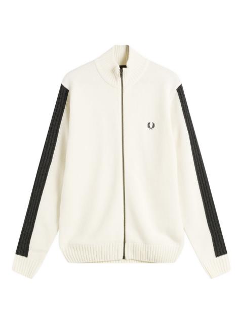 Fred Perry Fred Perry Ribbed Zip Knit Cardigan