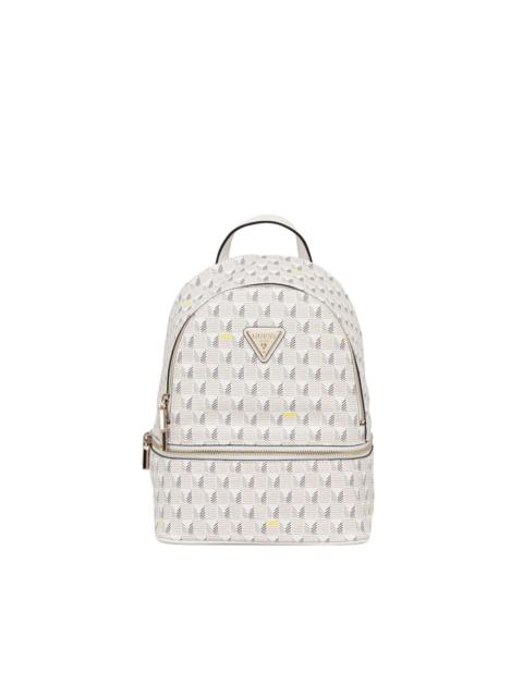 GUESS USA Follie logo zip backpack