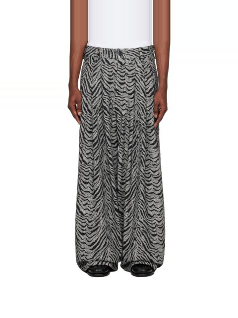 LU'U DAN Black Tiger Jeans