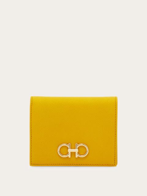 FERRAGAMO Gancini compact wallet