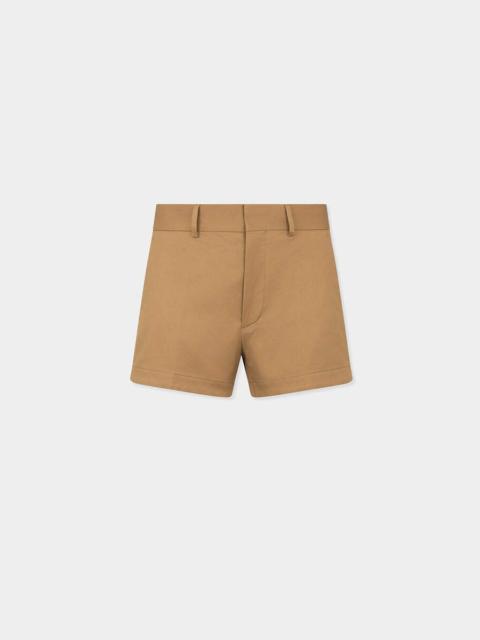 DSQUARED2 TAILORED COTTON TENNIS SHORTS
