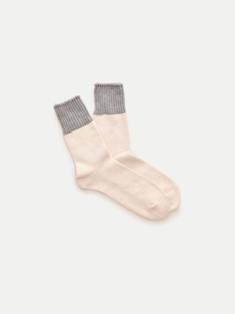 J.CREW Colorblock ribbed socks