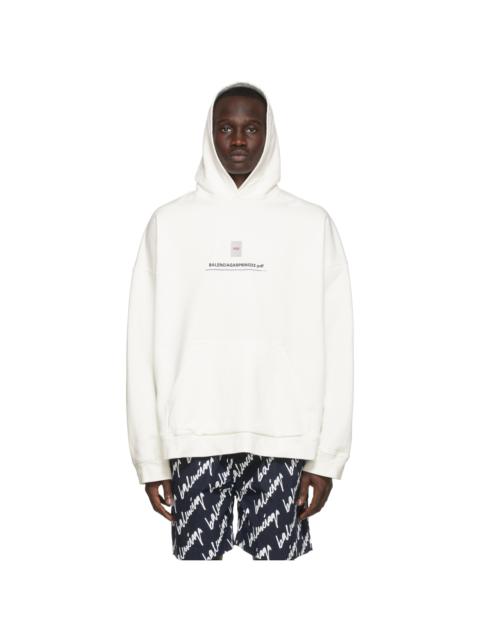 BALENCIAGA Off-White PDF Hoodie