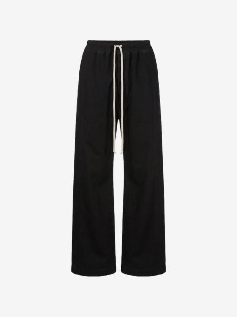 Rick Owens DRKSHDW Pusher press-stud trousers