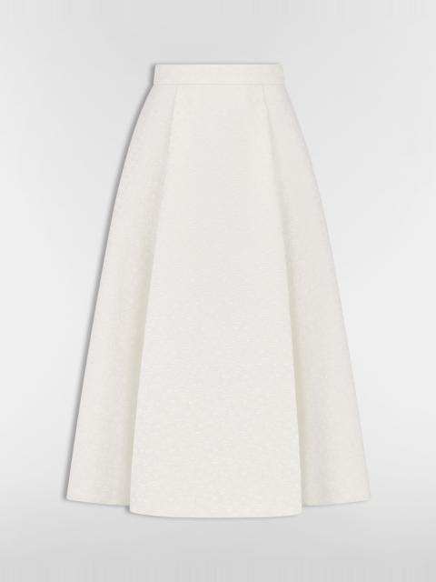 Mid-Length Flared Skirt