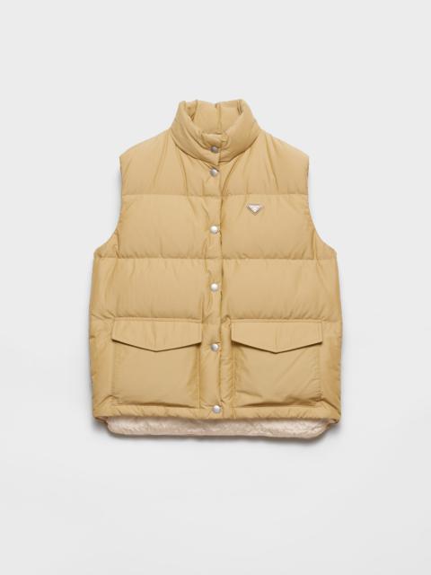 Prada Medium-weight technical fabric down vest