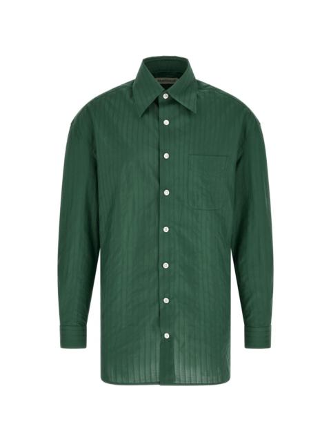NAMACHEKO Grinda jacquard-stripe shirt