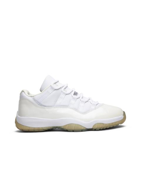 Air Jordan 11 Retro Low 'White Light Zen Grey'