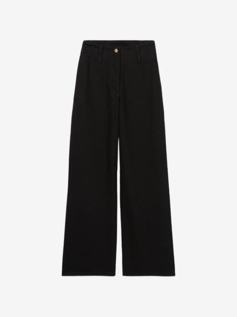 Claudie Pierlot wide-leg denim jeans